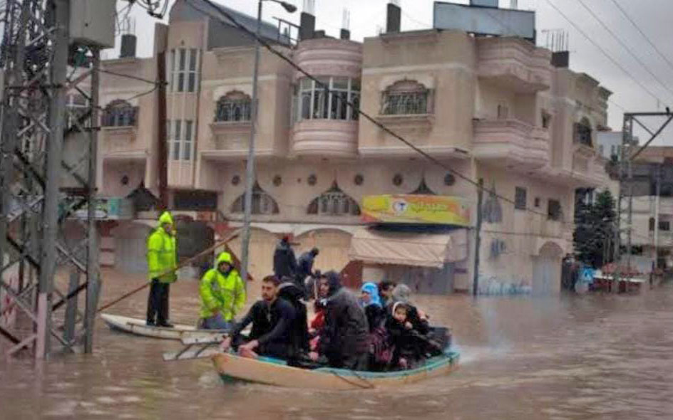 Mirip Perang Khandaq, Hendak Serang Palestina Habis-Habisan Israel Malah Dilanda Banjir Hebat
