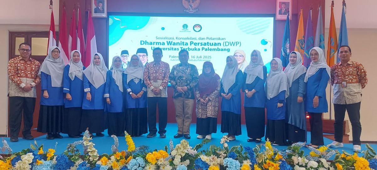 Pelantikan DWP UT Palembang: Langkah Baru dalam Mendukung Pendidikan Jarak Jauh dan Pemberdayaan Wanita