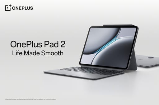 Tablet OnePlus Pad 2 : Dilengkapi OnePlus Pad Smart Keyboard dan OnePlus Stylo 2, Mengetik Lebih Menyenangkan!