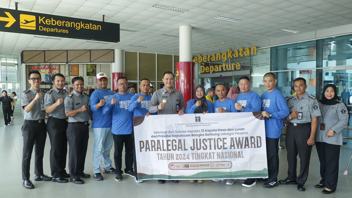 12 Kades dan Lurah Babel Siap Bersaing di Paralegal Academy 2024