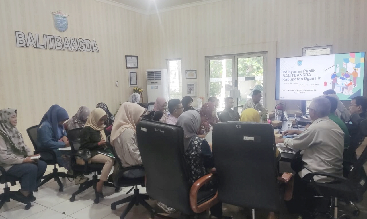 Balitbangda Kabupaten Ogan Ilir Menyelenggarakan Forum Konsultasi Publik