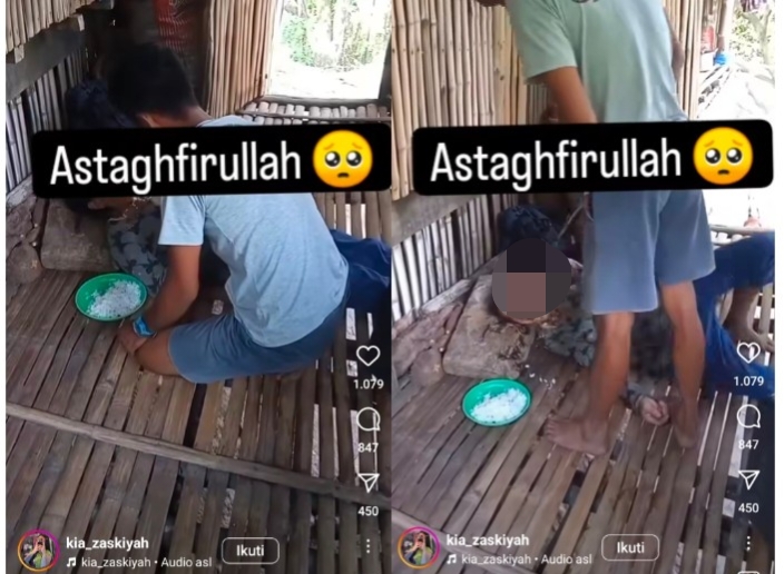 Geger Video 'Anak Durhaka' Tega Kencingi Ibu Kandung Dikecam Warganet, Ternyata Aslinya Begini