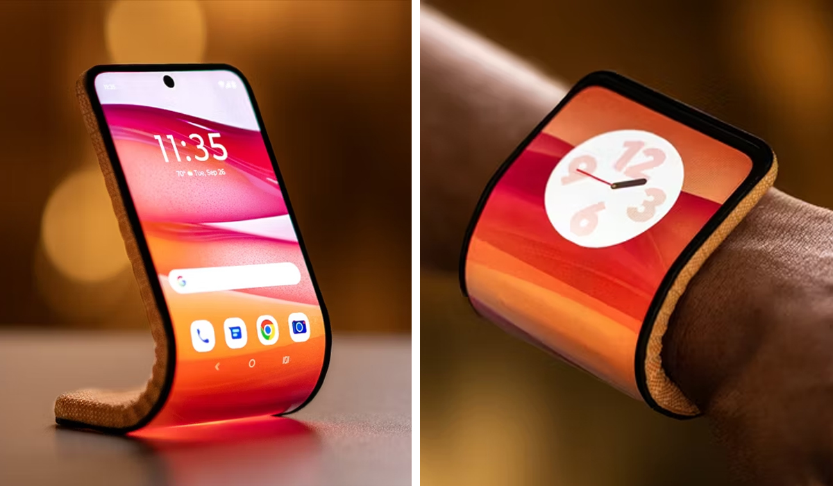 Motorola Hadirkan Smartphone Desain Unik bisa Digunakan Layaknya Smartwatch, Pertama di Dunia?