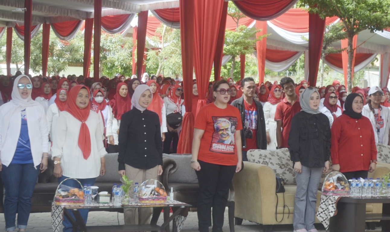 Safari Politik ke Palembang, Siti Atikoh Ganjar Janjikan Insentif Kader Posyandu