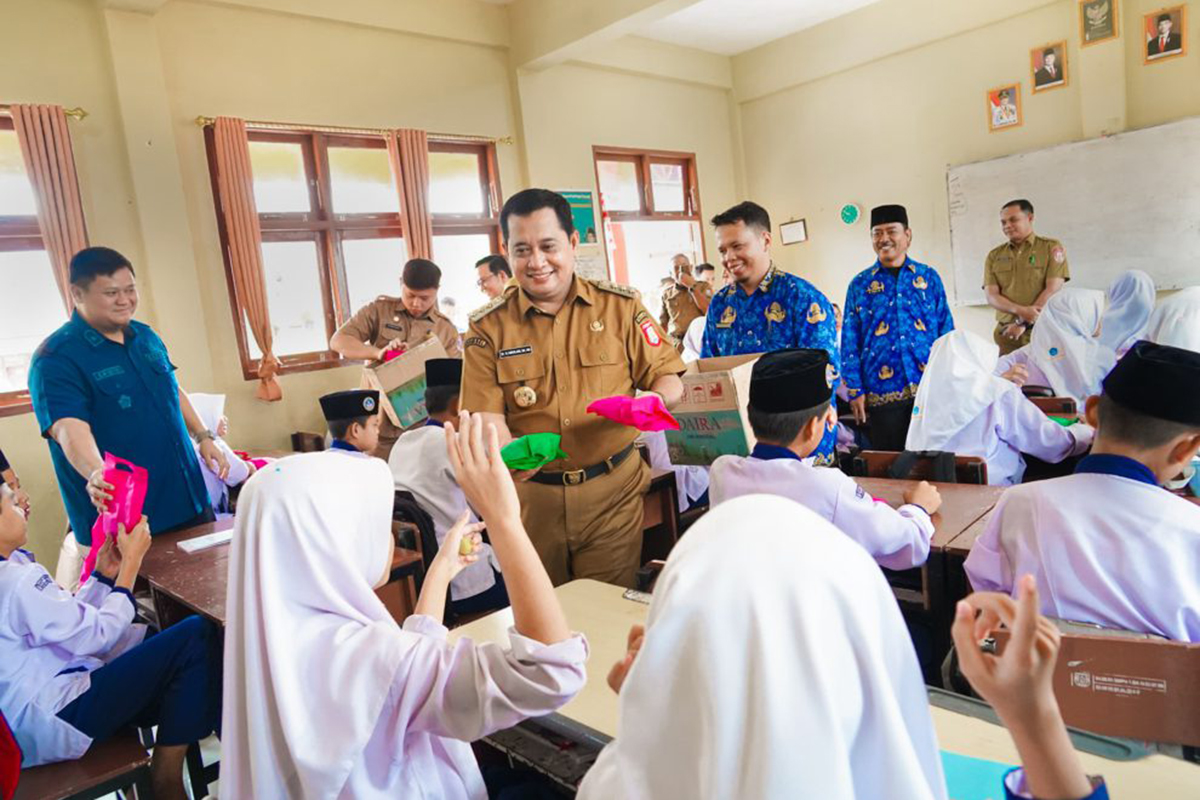 Askolani Pastikan Program Makan Bergizi Gratis Tetap Berjalan, Dukung Kesehatan Anak di Banyuasin