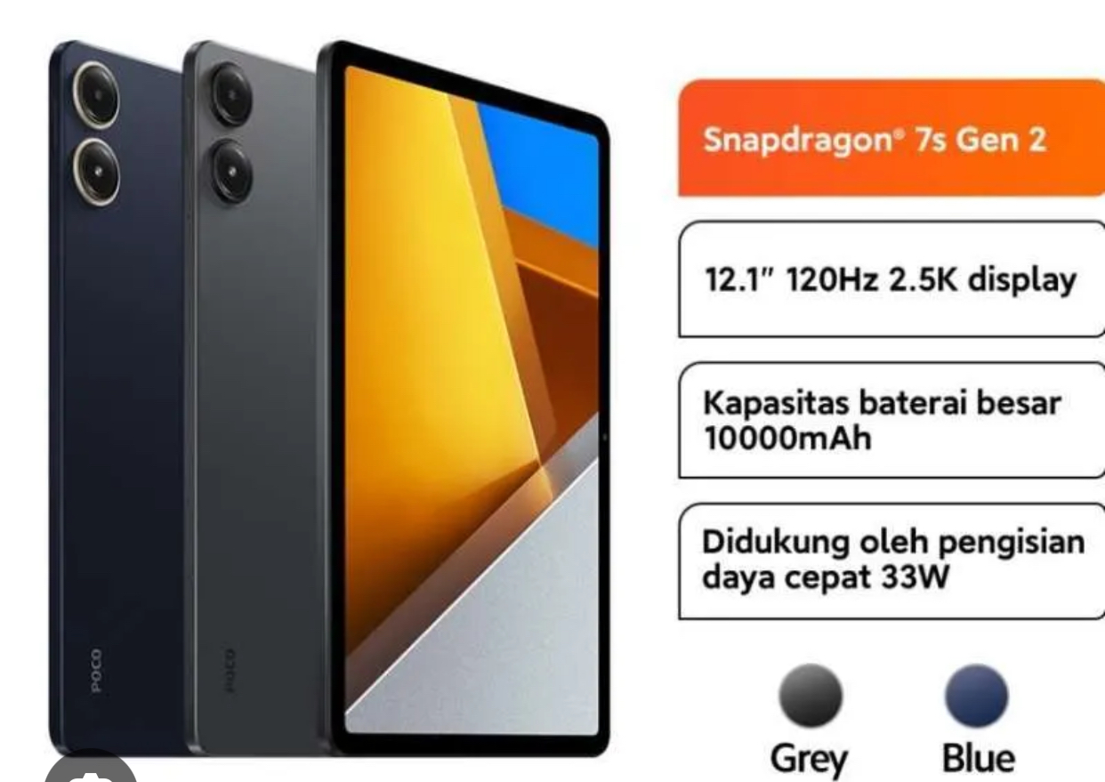 POCO Pad, Tablet Baterai 10.000 mAh yang Cocok untuk Gaming dan Streaming