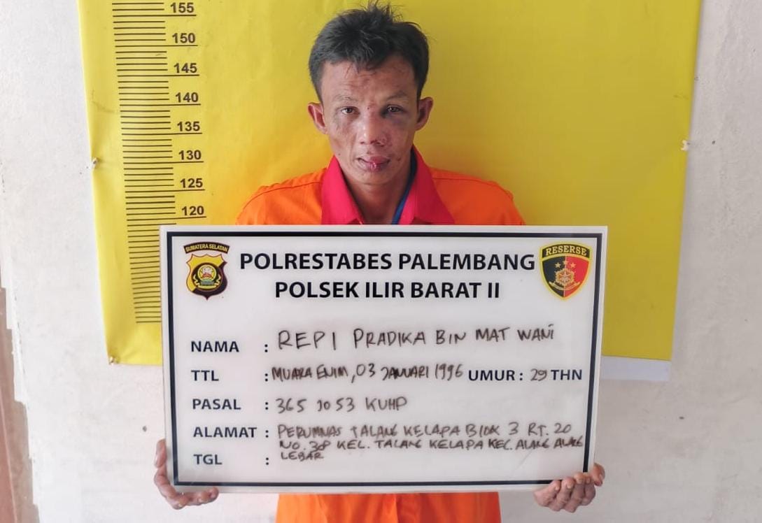 Aksinya Digagalkan Warga dan Korbannya, Pelaku Begal di Palembang Nyaris Tewas Diamuk Massa 