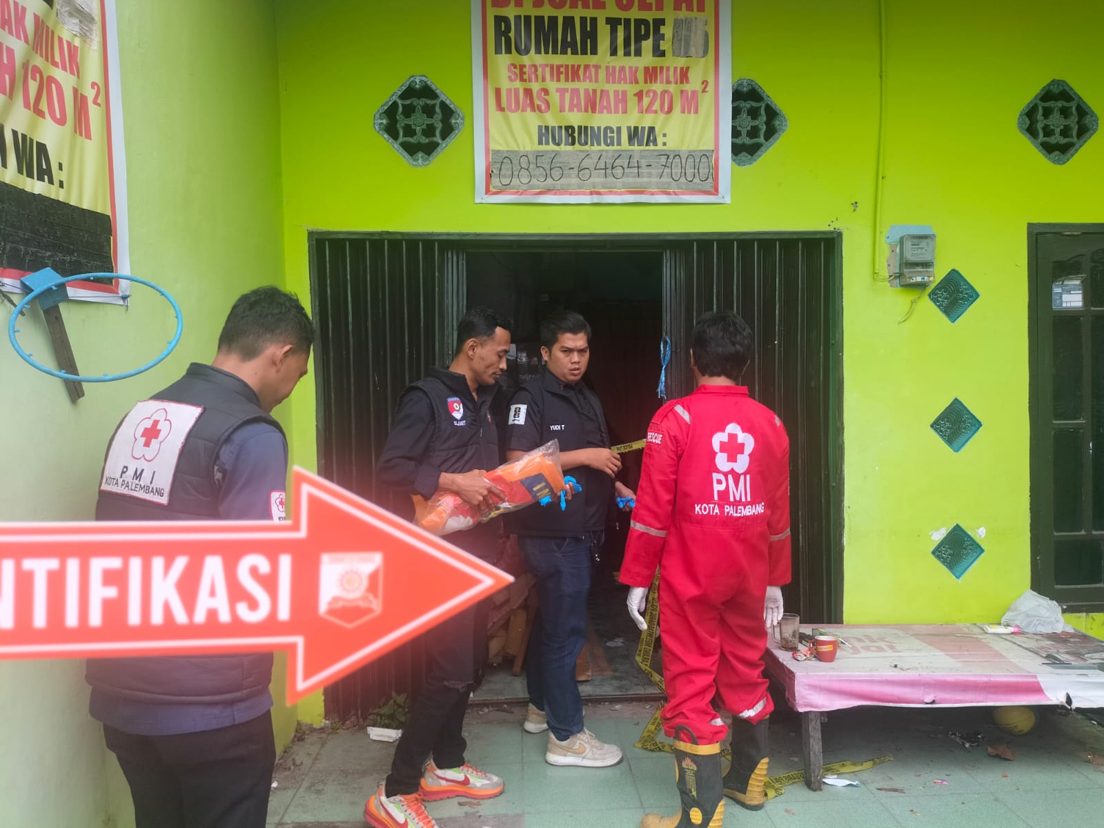 Hendak Lunasi Kredit Rumah, Seorang Pria di Palembang Ditemukan Tak Bernyawa, Kondisi Tubuh Hitam Kebiruan 