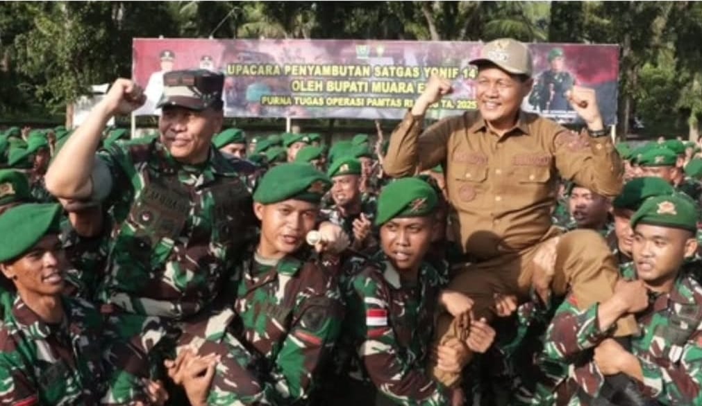 Bupati Muara Enim Sambut Danrindam II Sriwijaya dalam Coffee Morning di BASS