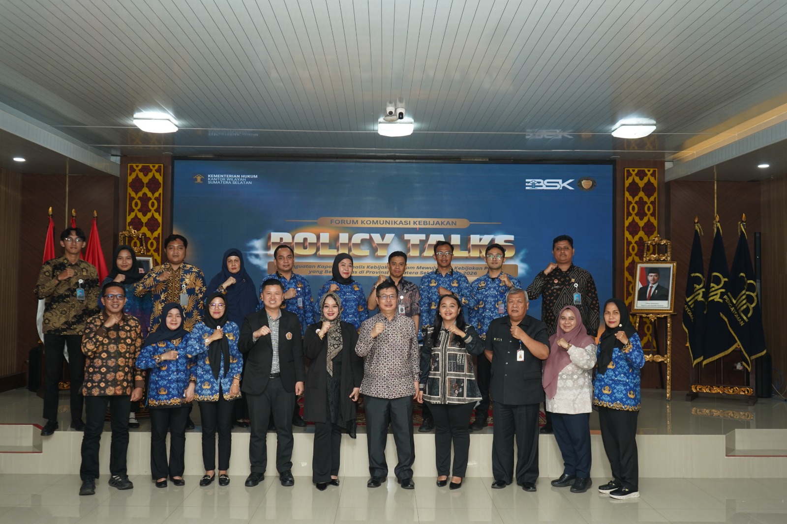 Gelar Forum Komunikasi Kebijakan 2026, Kanwil Kemenkum Sumsel Perkuat Peran Analis Kebijakan