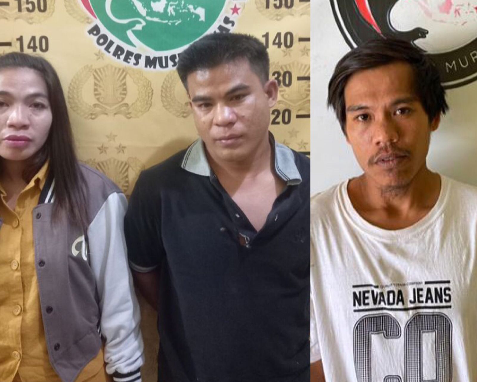 Tiga Pengedar Narkoba di Mura dan Muratara Ditangkap Saat Berkendara