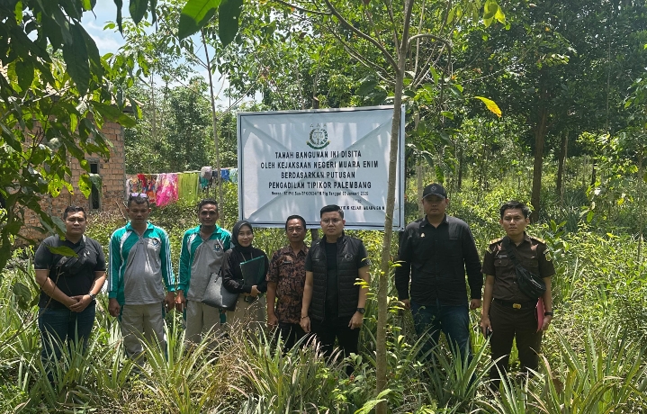 Kejaksaan Eksekusi Tanah Milik Kades Korupsi Dana Desa, Kerugian Negara Hampir Setengah Miliar!