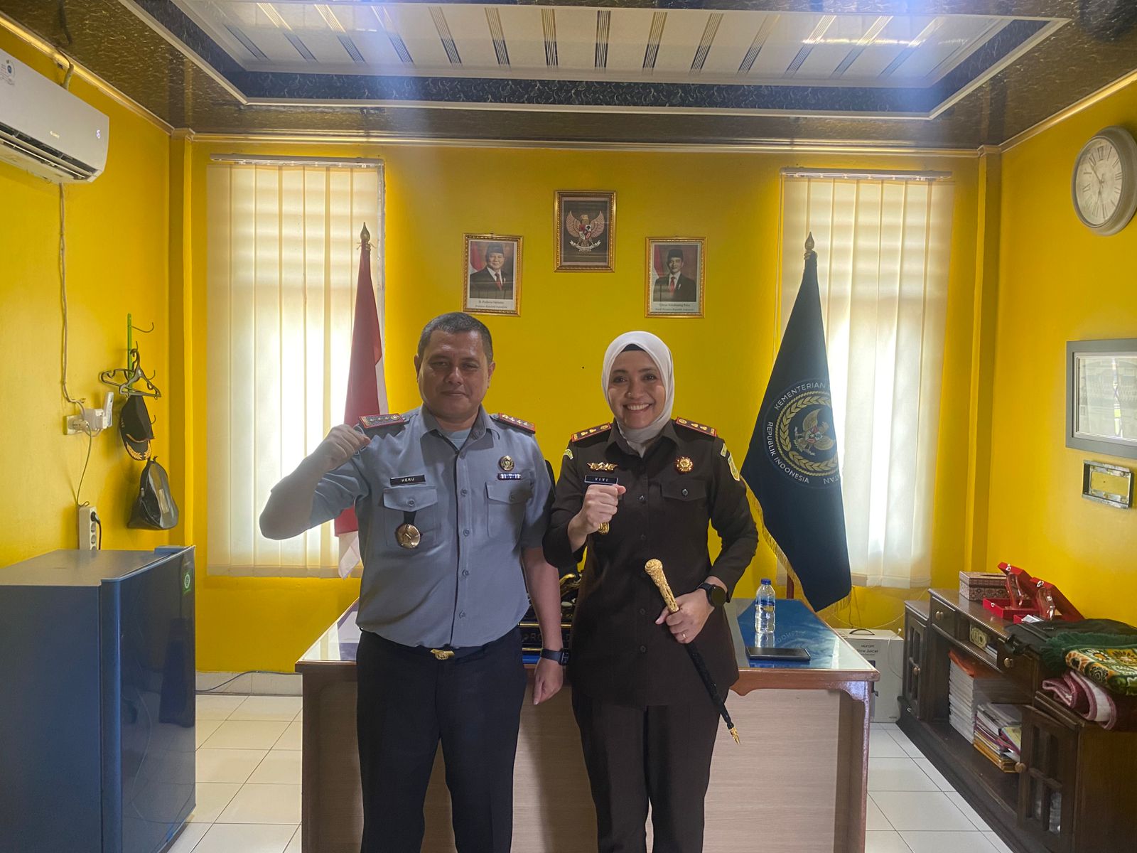 Kolaborasi Kuat Lapas dan Kejaksaan Musi Rawas, Kalapas Terima Kunjungan Kajari Vivi Eka Fatma