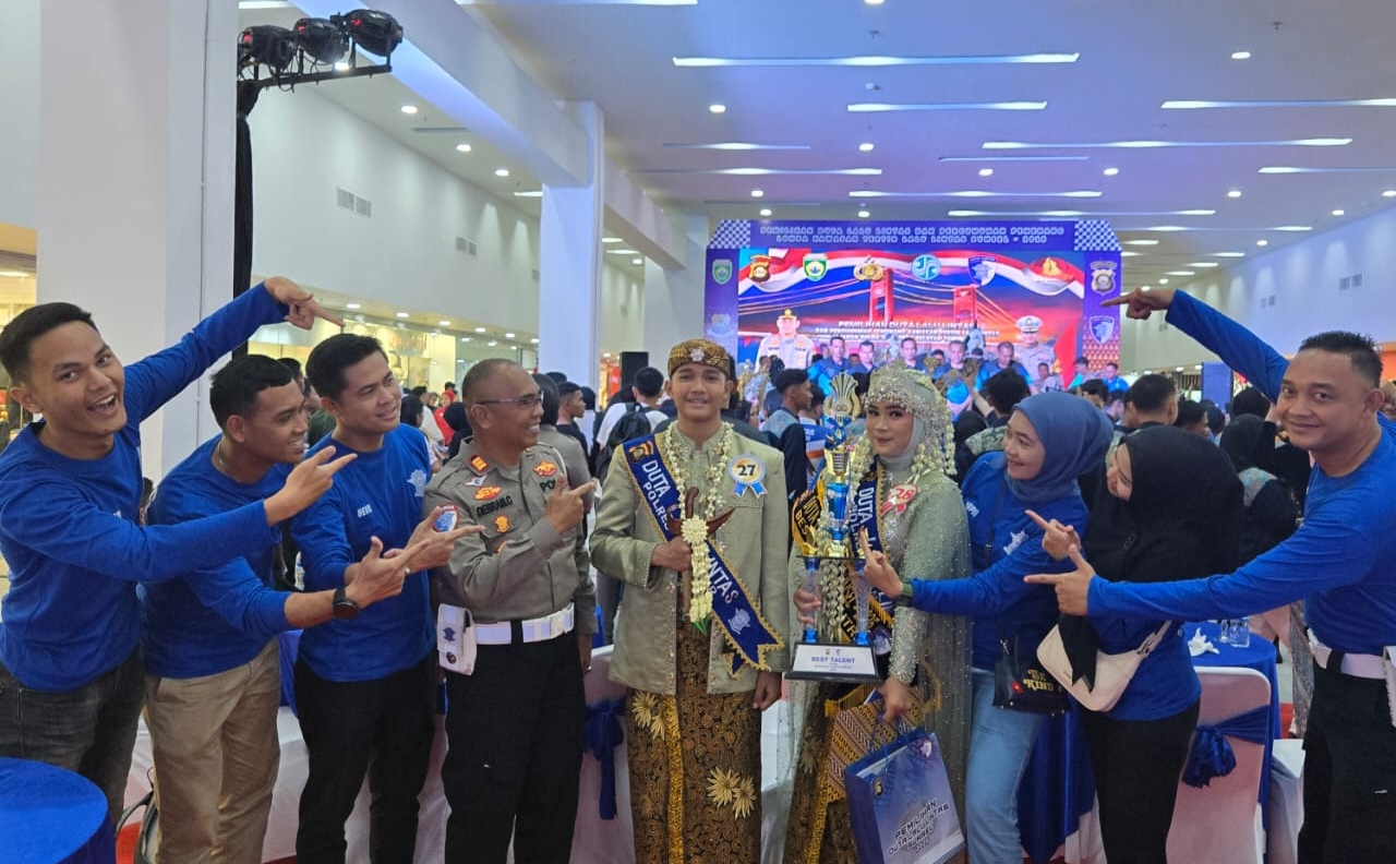 LUAR BIASA! Shyfana, Utusan Polres Ogan Ilir Raih Predikat Best Talent Duta Lalu Lintas Polda Sumsel 2025