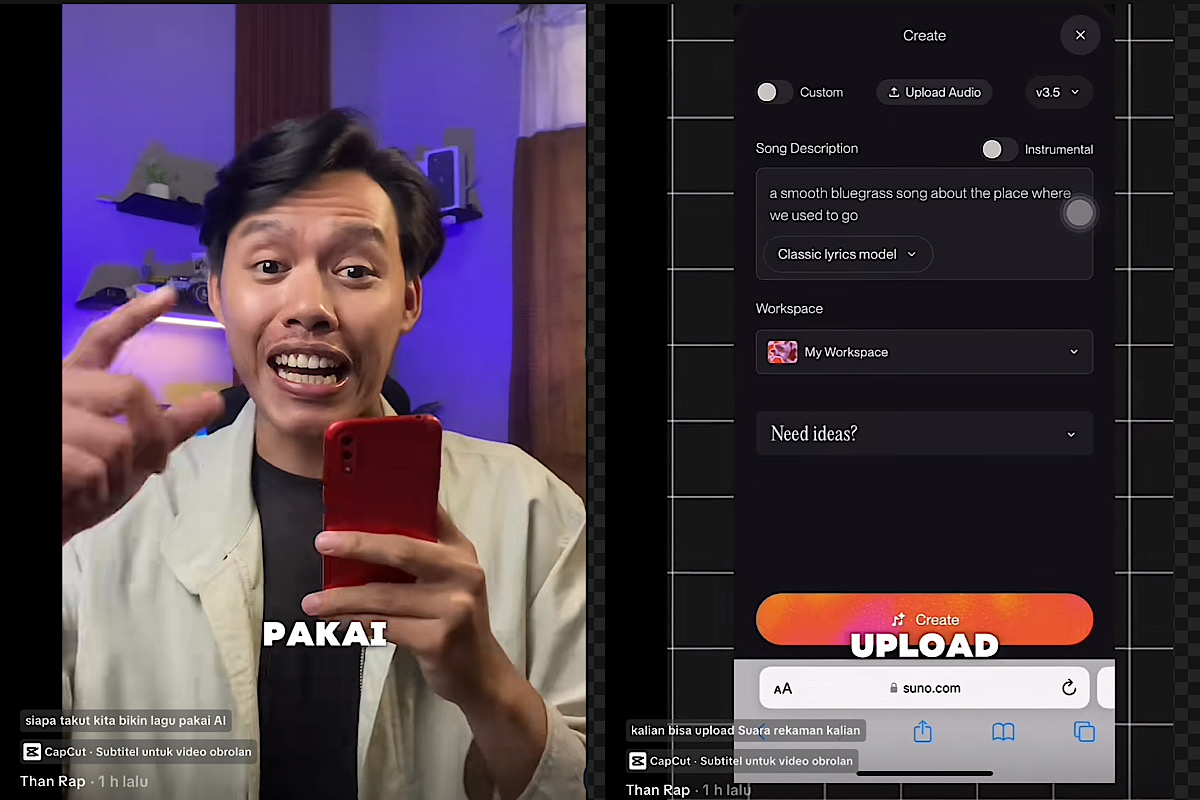 Pejabat Bilang Musik AI Tak Ada Royaltinya, Langsung Digas Bikin Lagu Kritik Penguasa