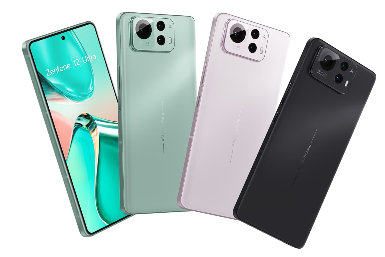 Asus Zenfone 12 Ultra Bawa Desain Ergonomis dengan Pilihan Warna Pastel yang Cantik