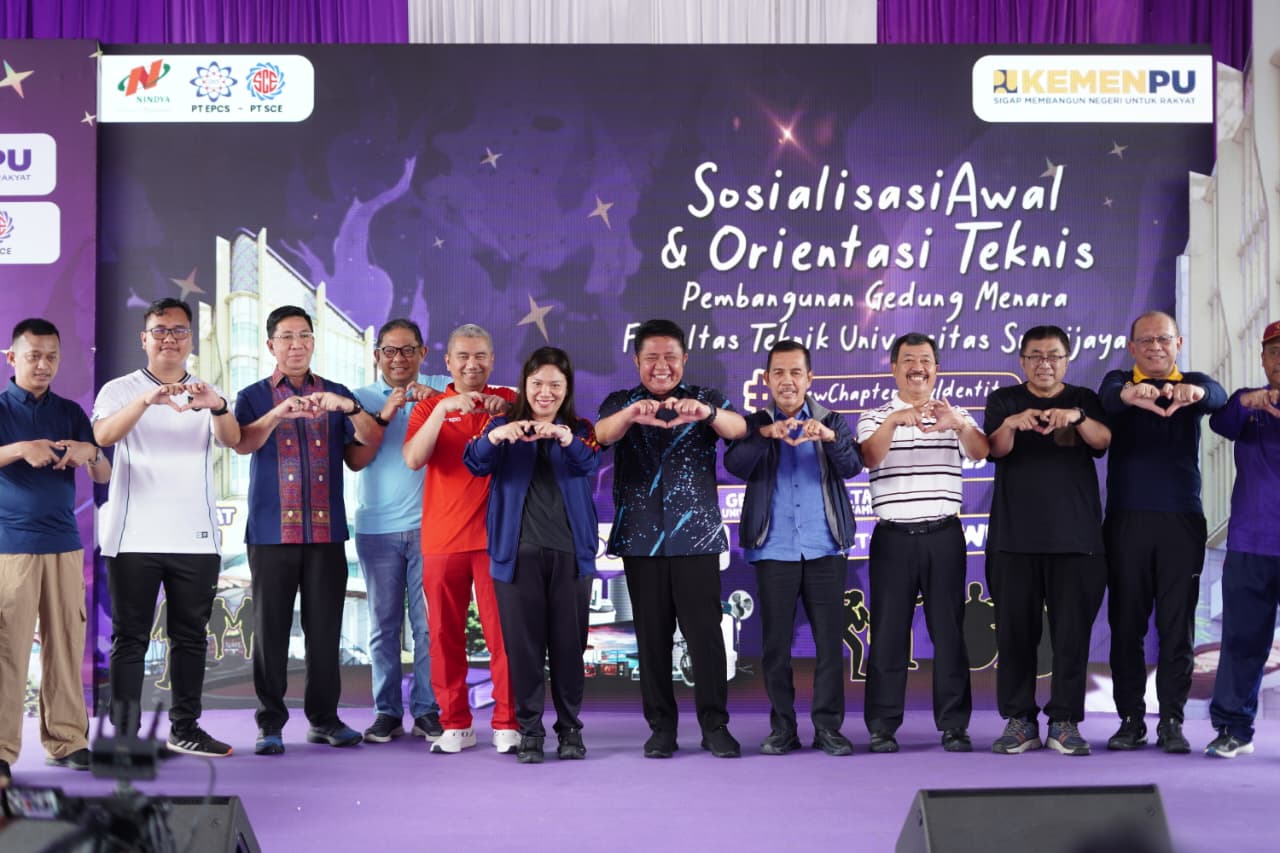 Unsri Gelar Sosialisasi Awal Pembangunan Gedung Menara Fakultas Teknik