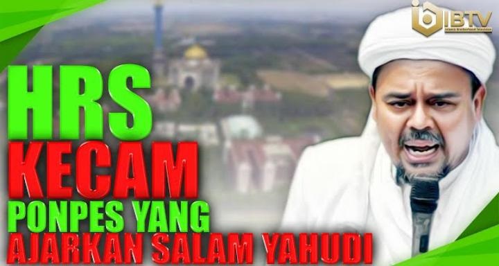 VIRAL, Habib Rizieq Sindir Ponpes Al Zaytun Soal Salam Yahudi dan Shaf Campur: Itu Masjid Apa Gereja?