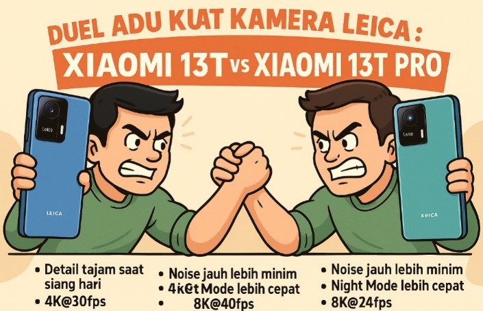 Adu Kuat Kamera Leica: Xiaomi 13T vs Xiaomi 13T Pro, Siapa Jawara Fotografi Flagship?