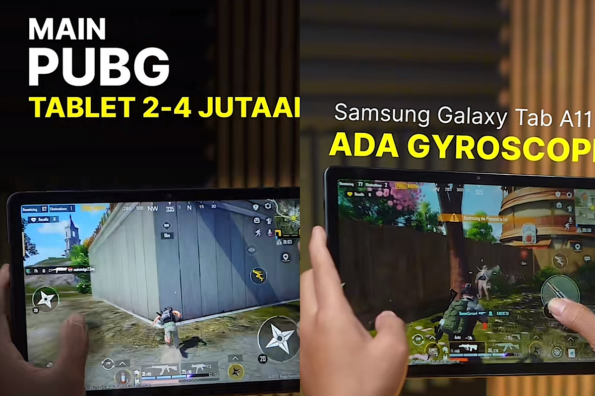 Ranking Tablet di Harga 2-4 Jutaan Buat Main Game PUBG, Semua Sudah HDR Plus FPS Ultra  