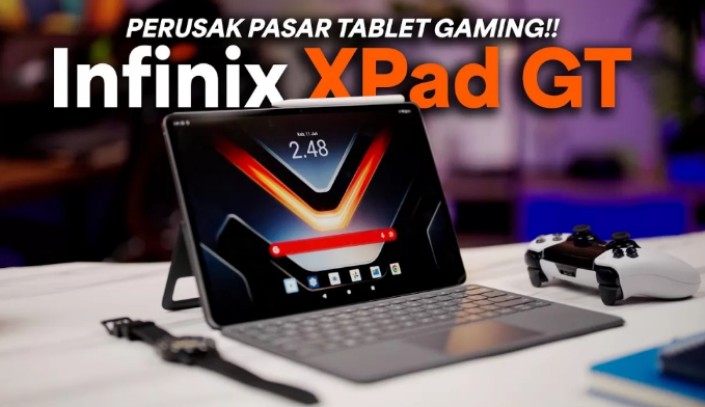 Infinix XPad GT, Tablet Gaming dengan Layar 144Hz dan Performa Super Kencang