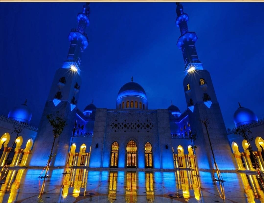 Diresmikan, Masjid Raya Hadiah dari Presiden Uni Emirates Arab Mohamed Bin Zayed Al-Nahyan 