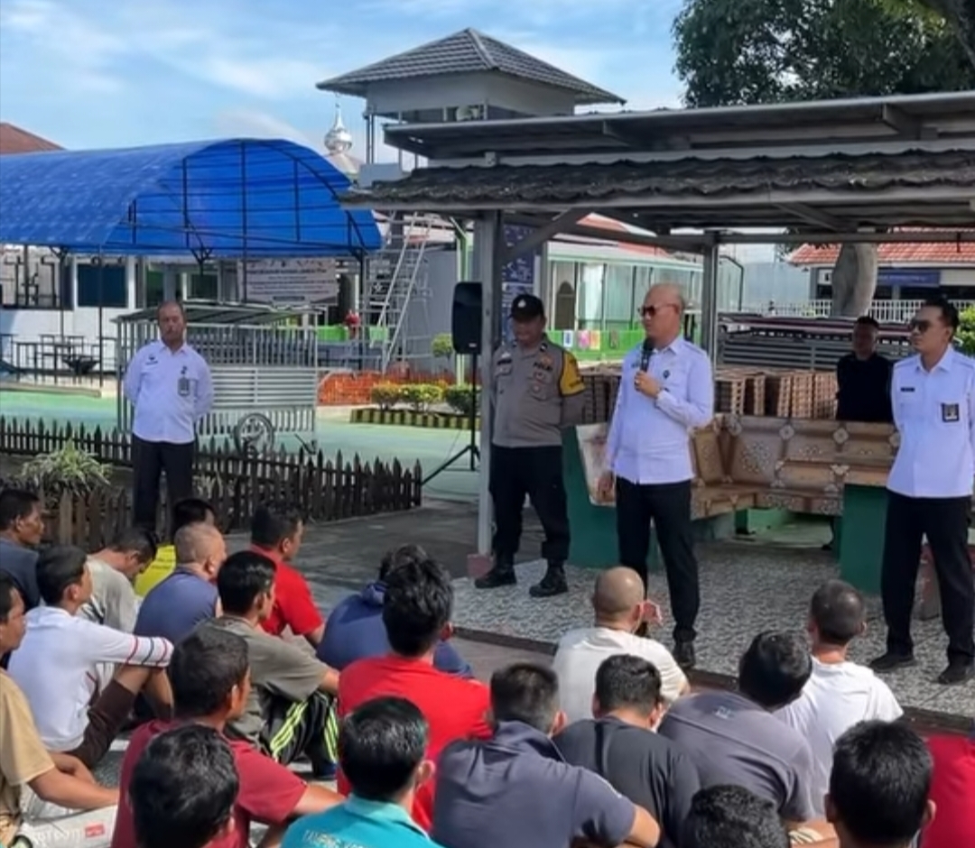 Lapas Tanjung Raja Ogan Ilir Gelar Razia Insidentil, Amankan Sejumlah Barang Terlarang