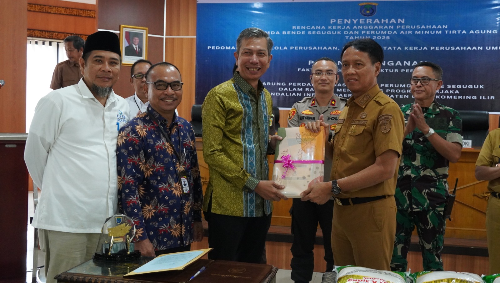 Beras Merek Lokal 'Kajang', Siap Dukung Ketahanan Pangan di Kabupaten OKI  