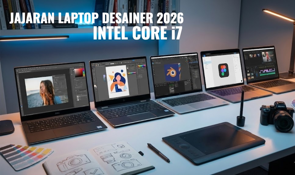 5 Laptop Intel Core i7 Paling Worth It Buat Desainer di 2026, Nomor 3 Paling Diburu