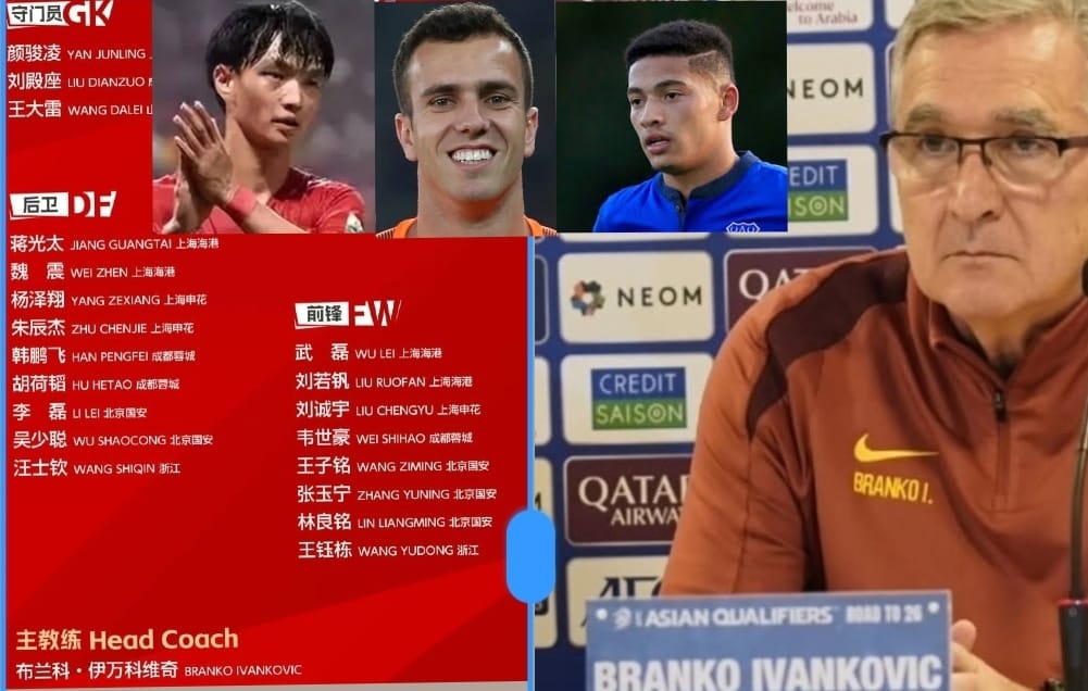 WASPADA, China Panggil Tiga Pemain Naturalisasi Baru untuk Hadapi Timnas Indonesia di GBK