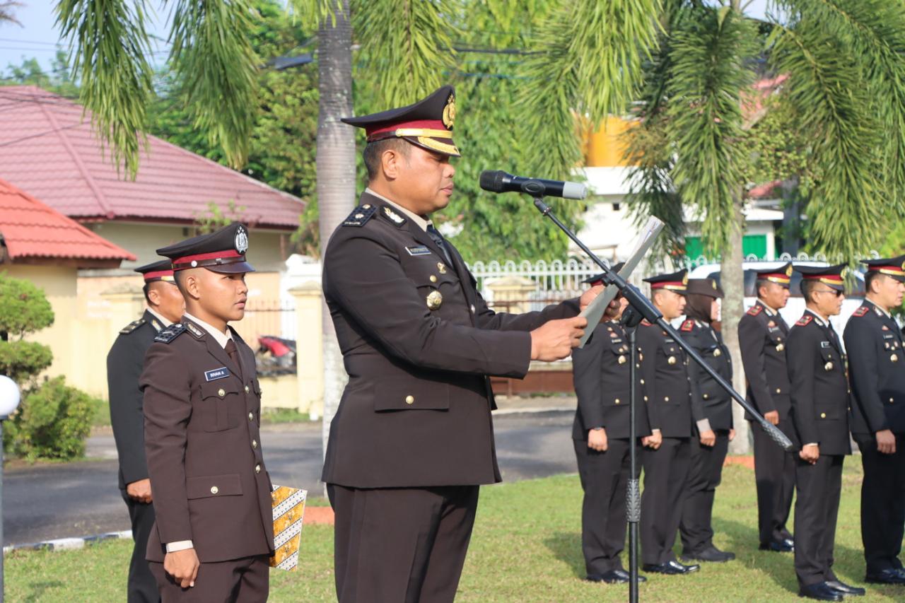 Upacara Peringatan Hari Kesaktian Pancasila 2024 di Polres Ogan Ilir, Momen Bersama Wujudkan Indonesia Emas