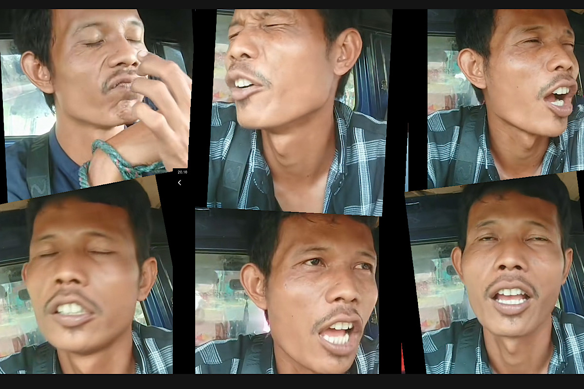 Konten Lipsync Viral Lagi, Lagu India Bang Wisnu Runtuhkan Iman Emak-emak
