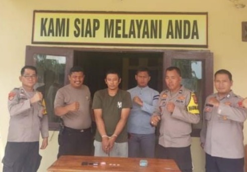 Kurir Sabu-Sabu di Muara Padang Dibekuk Saat Tidur Dalam Tenda di Tengah Kebun