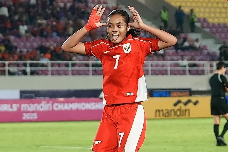 HUJAN GOL, Timnas Putri U-16 Indonesia Libas Timor Leste 6-0 Piala AFF 2025, Tendangan Spektakuler Tercipta