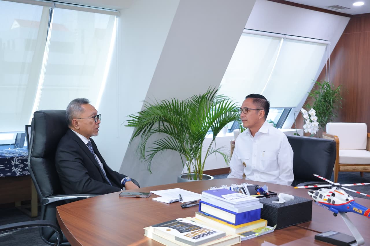 Bersama Menko Pangan, Ratu Dewa Ikuti Rakor Percepatan Proyek PSEL Palembang
