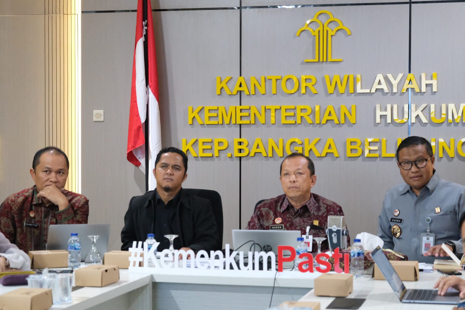Capaian Luar Biasa Kanwil Kemenkum Babel di Bidang Administrasi Hukum Umum Semester 1 2025