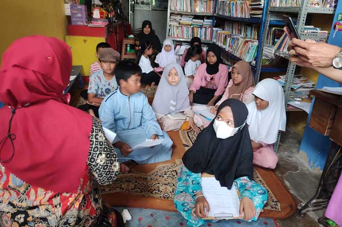 LIbur Sekolah, Kampung Literasi Karya Mulya Palembang Gelar Berbagai Lomba