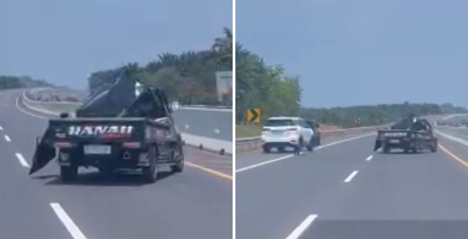 Tol Indralaya-Prabumulih Makan Korban, Truk Vs Pick Up, Satu Orang Meninggal Dunia