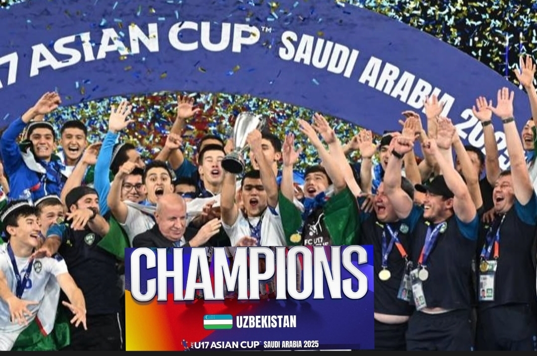 WAW Uzbekistan Ukir Sejarah, Juara Piala Asia U-17 2025 dengan 9 Pemain