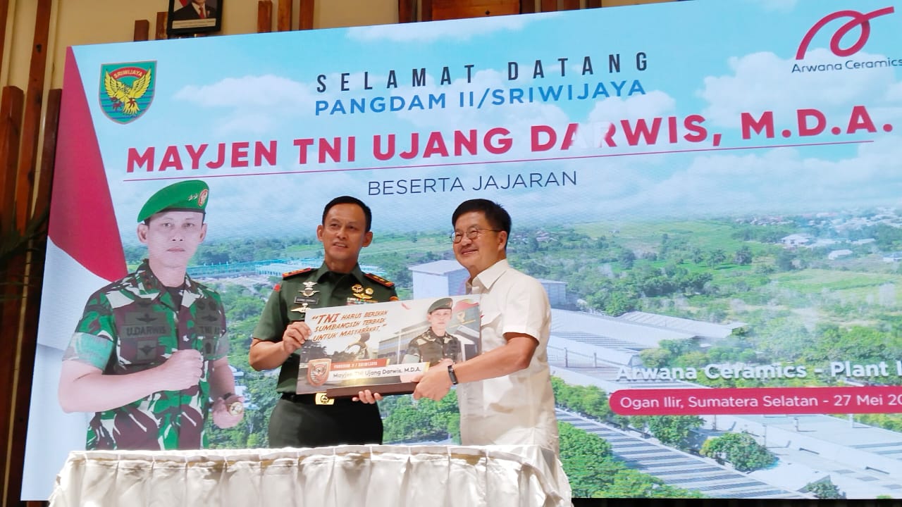 Pabrik Plant IVD Arwana Ceramics di Ogan Ilir Mulai Datangkan Mesin Kapasitas 400 Kontainer
