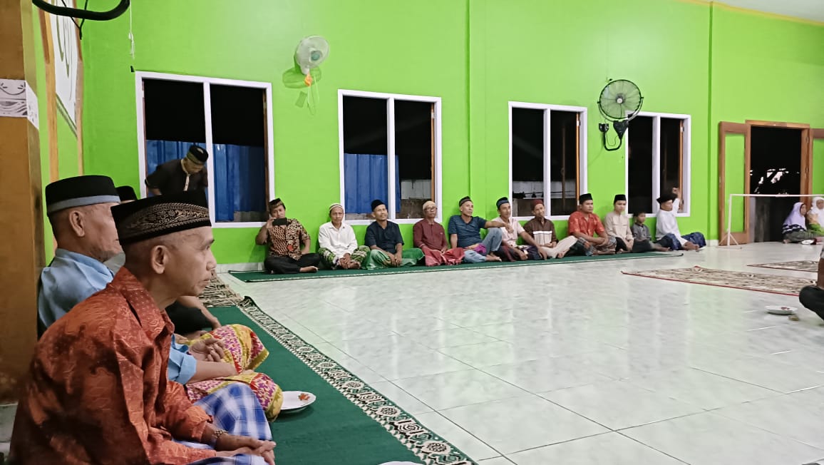 Sekretaris DPC Gerindra Kabupaten Musi Rawas Hadiri Nuzulul Quran
