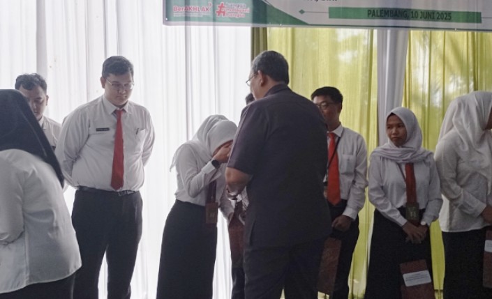 Haru serta Bangga Warnai Pelepasan Panitera dan Calon Hakim di PN Palembang