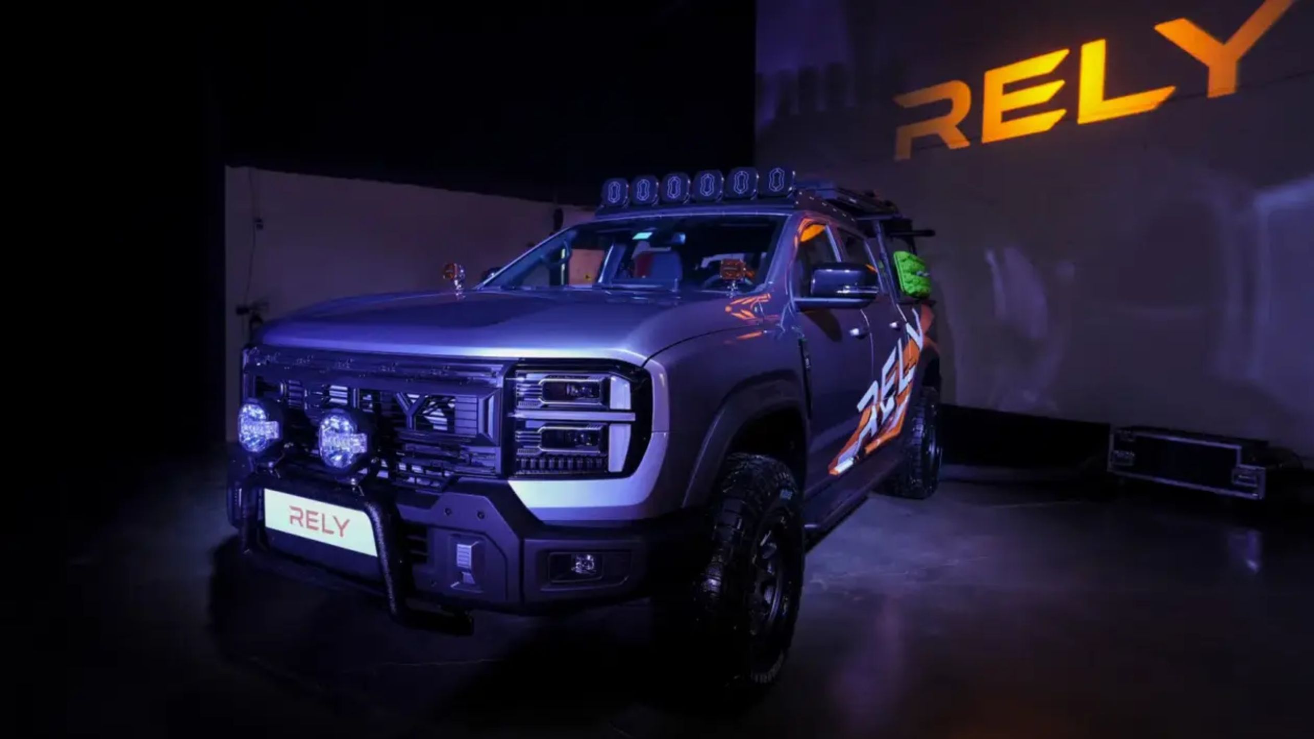 Rely R08 Limited Edition Debut di UAE, Pikap Hybrid Fitur Modern dan Desain Kokoh