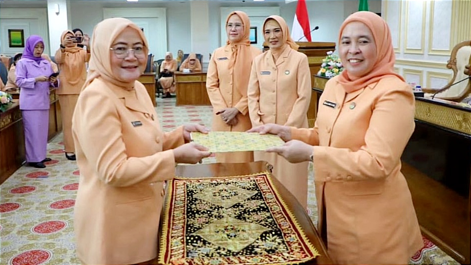 Tria Gunawan Resmi Jabat Ketua DWP Kota Palembang Periode 2023-2024, Ini Program yang Bakal Digeber 