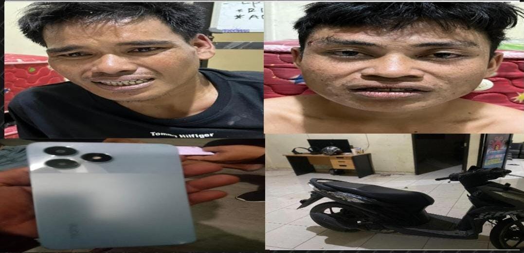 2 Pelaku Jambet Handphone di Prabumulih Ditangkap, Modus Pepet Motor Korban