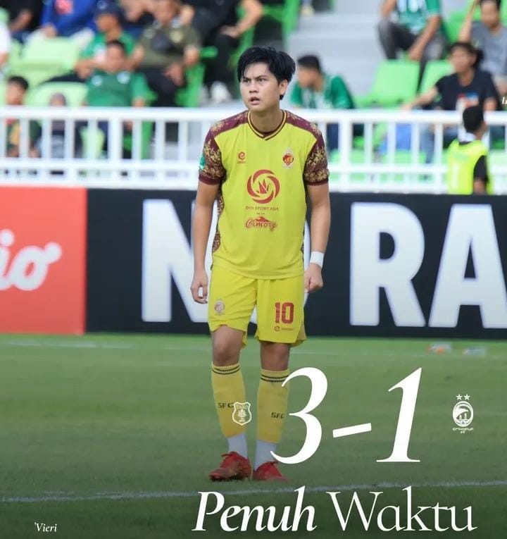 Kalah dari Ayam Kinantan, SFC Terpuruk di Dasar Klasemen PSMS Medan Geser Sumsel United