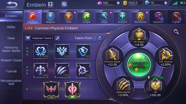 Cara Meningkatkan Emblem di Mobile Legends Secara Cepat