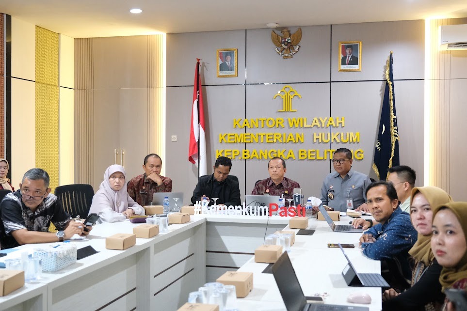 Komitmen Kanwil Kemenkum Babel Percepat Legalitas Koperasi Merah Putih di Desa/Kelurahan
