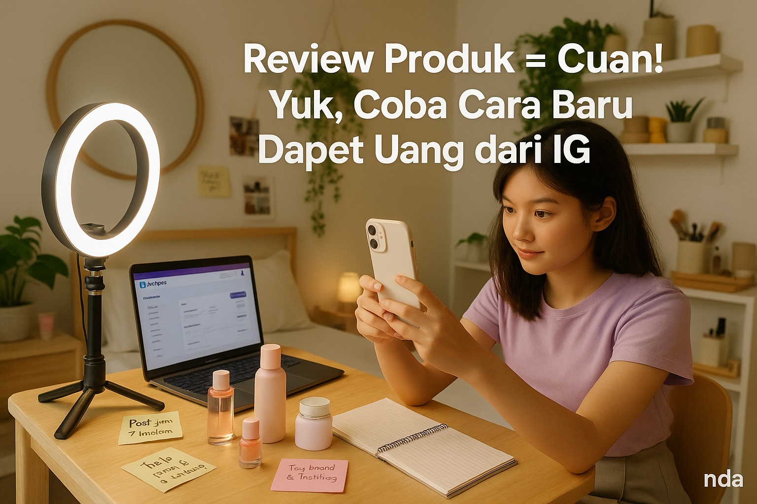 Scroll Instagram Bisa Cuan? Ini Cara Dapet Uang dari Review Produk di IG!