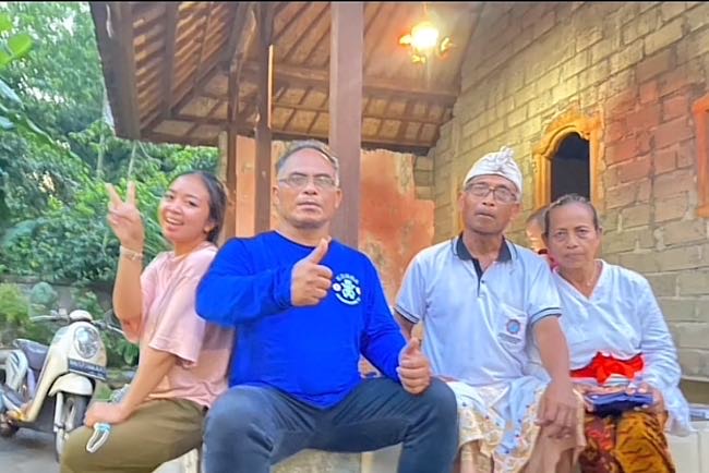 UPDATE, Dokter Wayan Kumpul Sama Keluarga di Bali, Titip Pesan Team Creator Semangat Membersihkan Rumahnya! 
